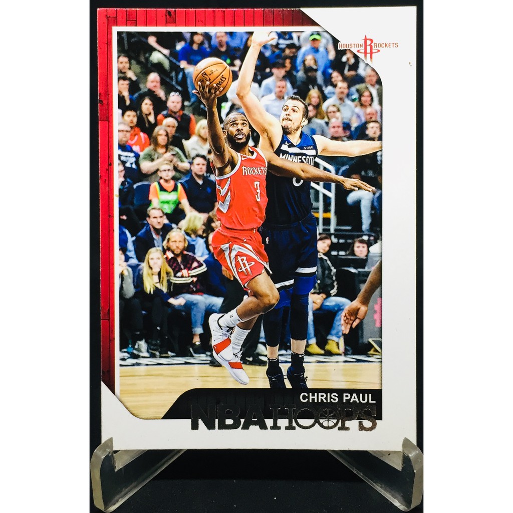 CHRIS PAUL NBA 籃球卡 2018-19 PANINI HOOPS #91 火箭隊 保羅船長 CP3