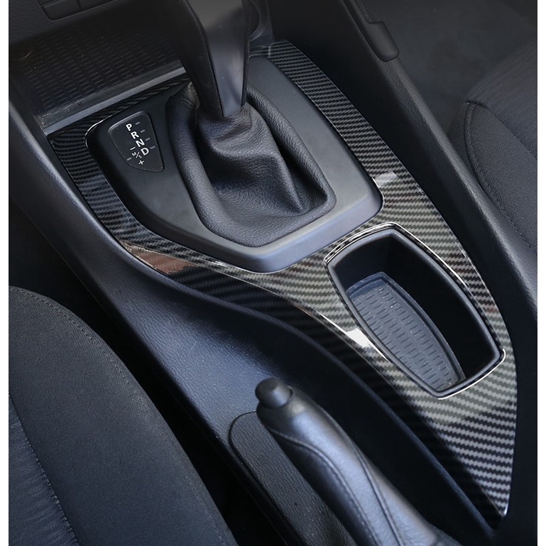 BMW X1 E84 10-13款 排檔面板 碳纖紋 ABS水轉印 內飾改裝配件 面板 裝飾面板 排檔蓋板