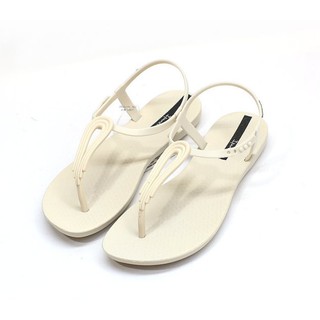 新品上架 巴西品牌 IPANEMA 水滴鏤空造型T字涼鞋女款夾角涼鞋 ( 2654220354 米白 )