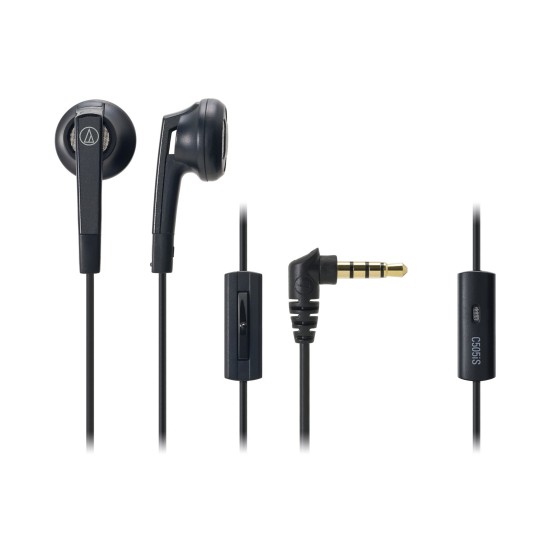 Audio-Technica 鐵三角 ATH-C505iS 耳塞式耳機 線控 免持通話 【邏思保固一年】