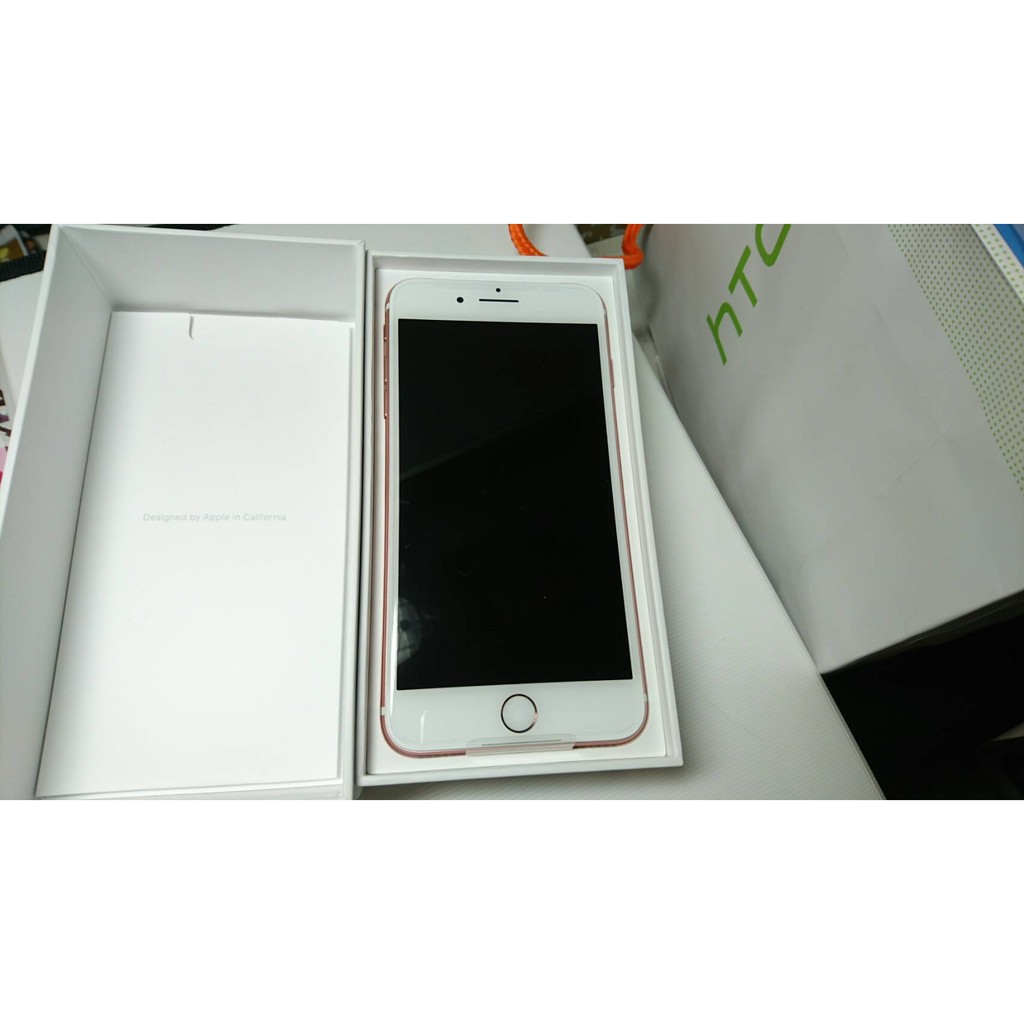 全新盒裝 APPLE iPhone 7 Plus 128G 玫瑰金5.5吋 台灣公司貨(保固至107/02/23)可面交