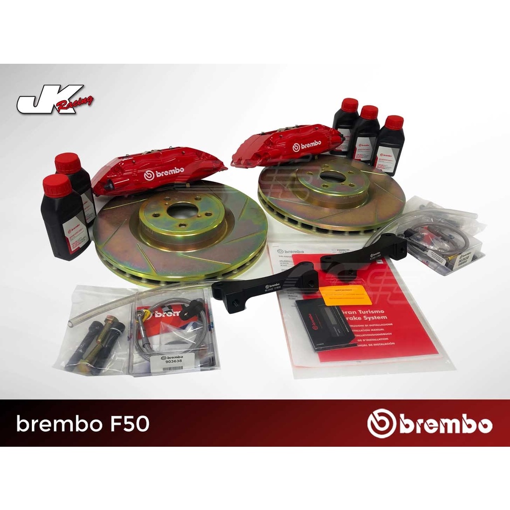 【BREMBO】 後 F50 對向四活塞卡鉗 326 X 30 單片式車盤-總代理 豐年俐 公司貨 – CS車宮