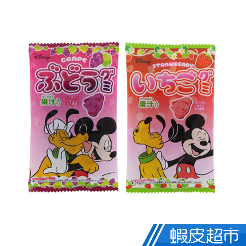 日本 MONTOILE 迪士尼 葡萄/草莓軟糖 13g [短效出清] 米老鼠 米奇 米妮 現貨  蝦皮直送