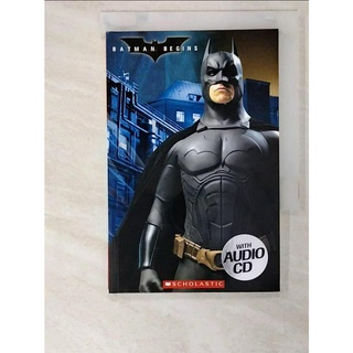 Batman Begins with CD_Scholastic【T8／原文書_ADC】書寶二手書