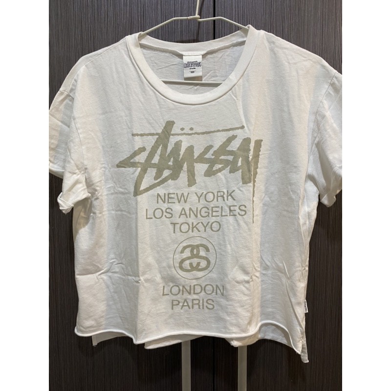 Stussy 女生短版上衣 短袖上衣