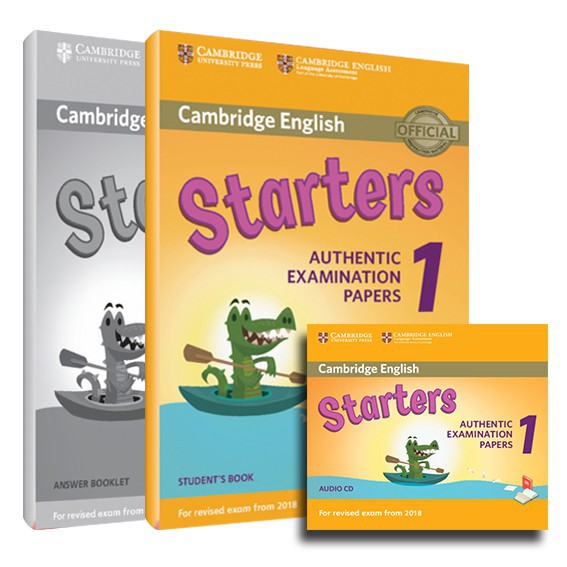 Yle劍橋兒童英檢官方全真考題組cambridge English Starters 1 學生課本 答案本 聽力cd 蝦皮購物