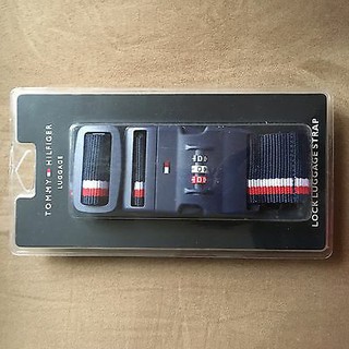 100%全新真品 Tommy Hilfiger Luggage Strap 行李箱 密碼鎖帶 固定帶 行李箱固定繩