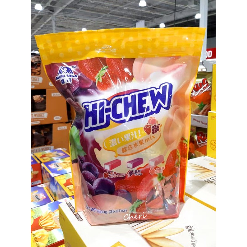 BLANC_COSTCO 好市多 森永 Hi-Chew 嗨啾軟糖 綜合水果口味 1000公克/袋