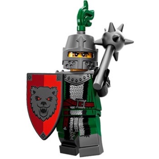 【台中翔智積木】 LEGO 樂高 71011 15代 3 灰熊盾牌 騎士