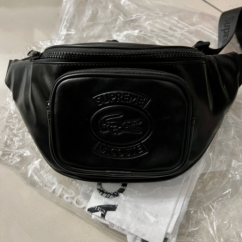 Supreme x Lacoste Waist Bag 腰包 9.8成新 鱷魚 聯名