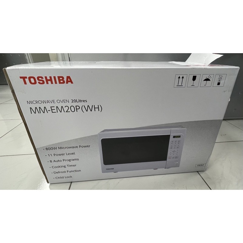 TOSHIBA 東芝微電腦料理微波爐 (20L) MM-EM20P(WH)