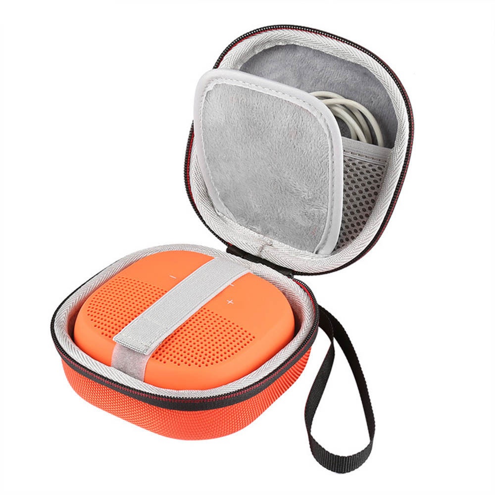 闆娘優選 適用 Bose Soundlink Micro保護套 博士音響盒便攜手提防摔收納包