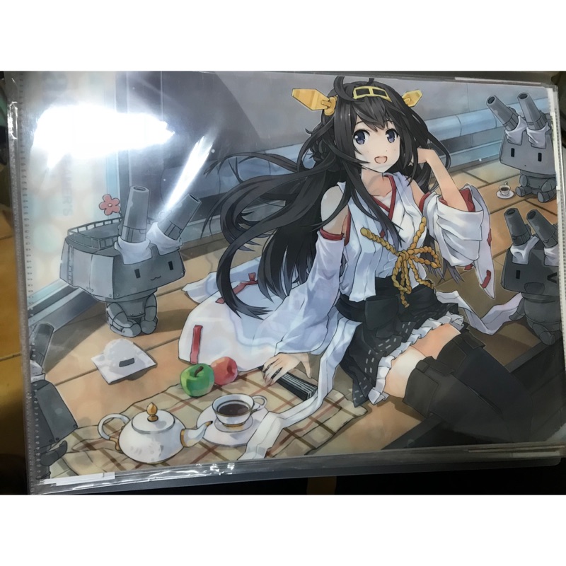 現貨 同人 金剛 資料夾 文件夾 艦隊收藏 艦娘 cwt (驅逐艦榛名天津風島風高雄愛宕加賀赤城雷電曉響）