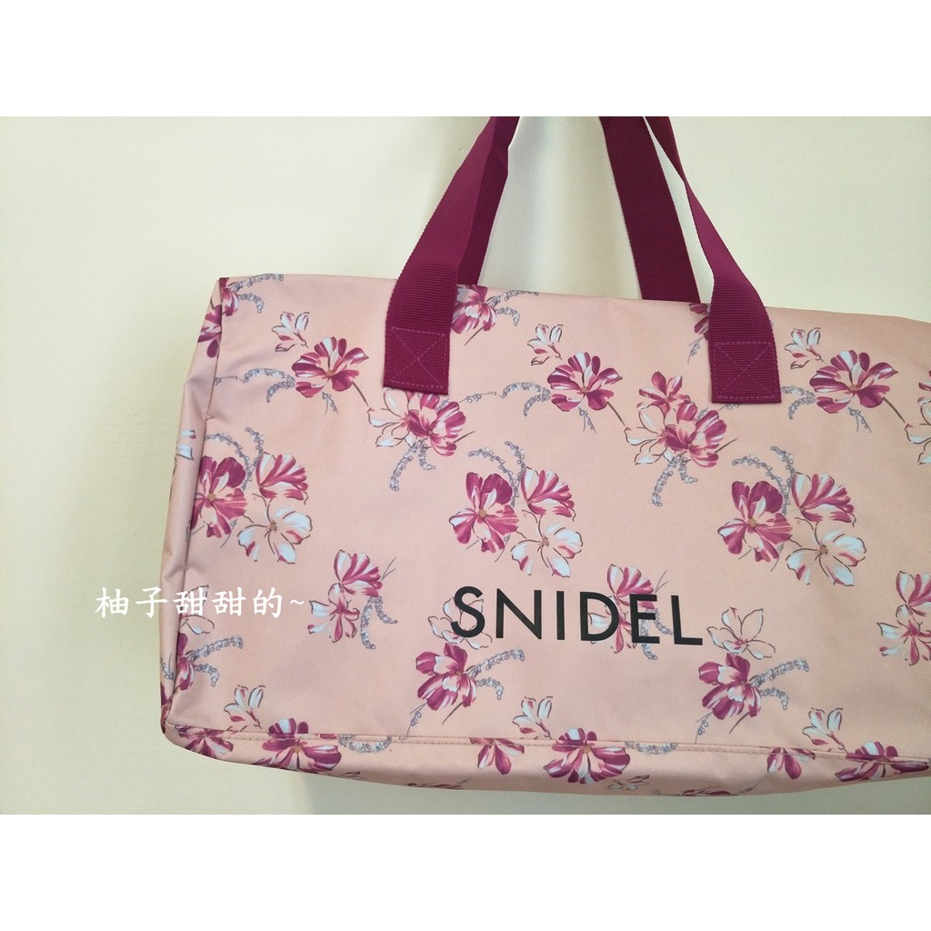 SOGO 週年慶 SNIDEL 時尚 行李袋 旅行袋 【柚子甜甜的~】