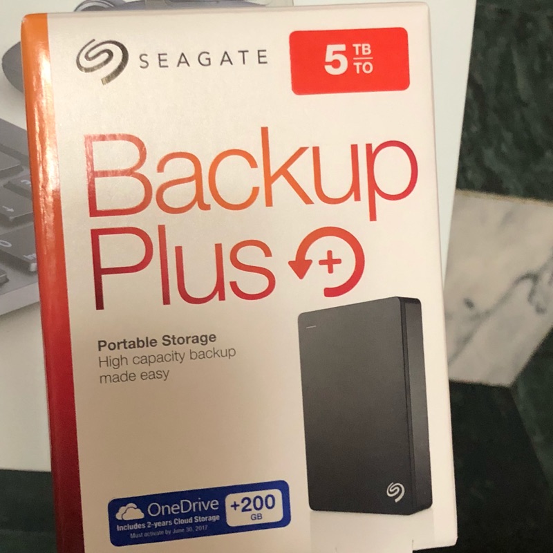 Seagate Backup Plus 5TB USB3.0 2.5吋行動硬碟