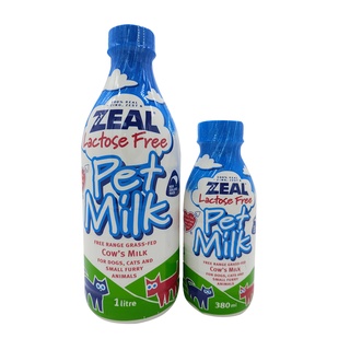 ZEAL 真致 紐西蘭犬貓專用鮮乳 380ml 1000ml 單一口味 《寵物夥伴》