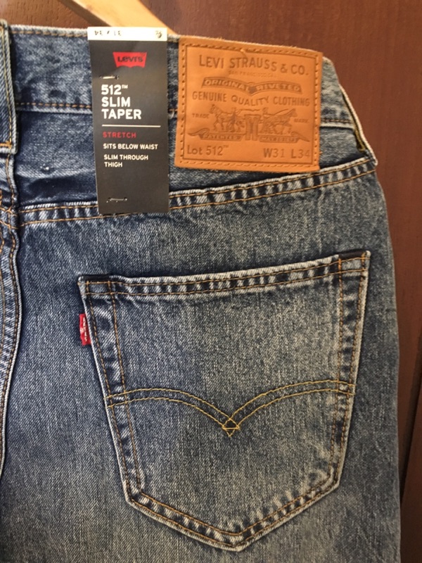 levis lot 512