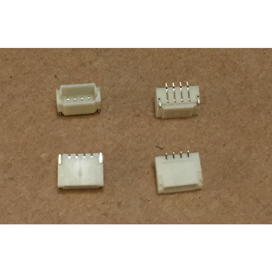 【IF】WAFER CONNECTOR 6P 180度 SMD 1.0mm 1mm JST 板對線 連接器 6pin