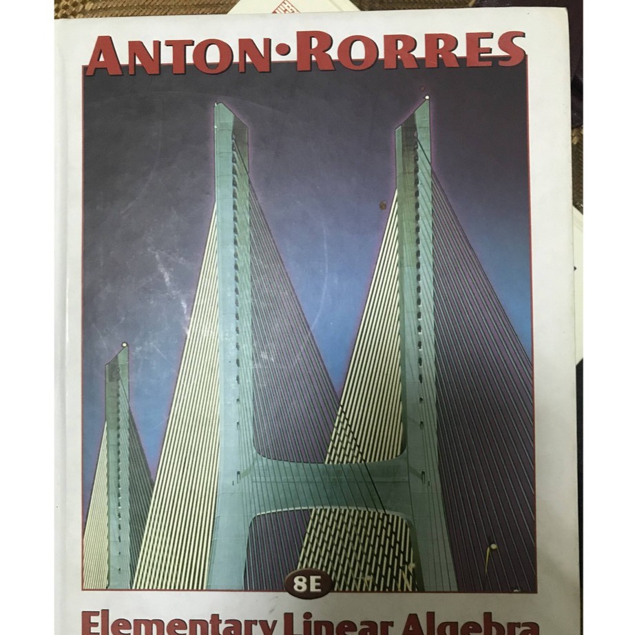 Elementary Linear Algebra 8th Edition&amp;初等線性代數與應用(中文譯本)不拆賣