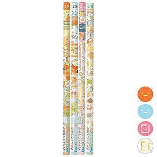 💥現貨在臺💥日本正版 角落生物 8月新款 麵包教室 麵包店 2B 鉛筆 圓軸 木頭 原木鉛筆 習字筆