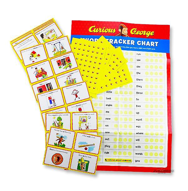 Curious George Sight Words PreK-1: 10 Book Reading Program