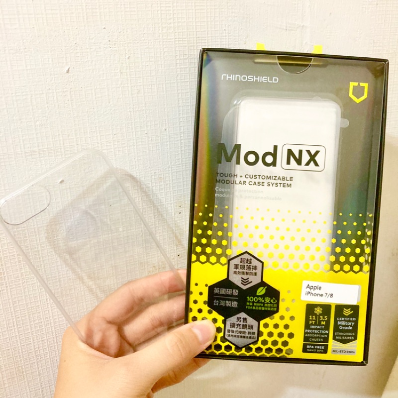 犀牛盾MOD透明背板 iphone 4.7吋 i7/i8/se2