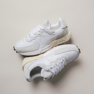 ☆小B之都☆ NIKE FONTANKA WAFFLE DC3579-100 白灰 鬆糕鞋