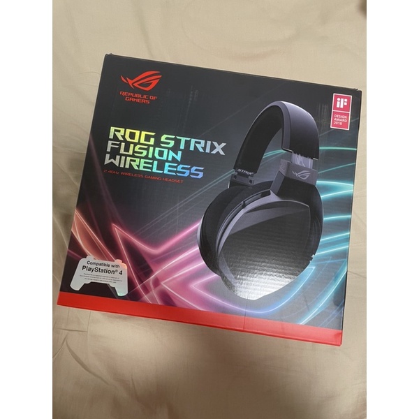 ［二手］ROG Strix Fusion無線電競耳機