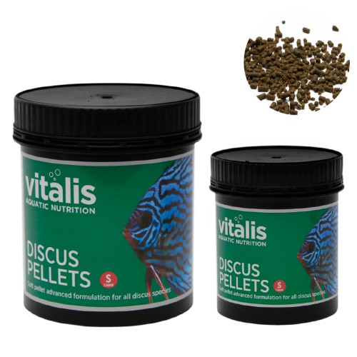 英國  Vitalis 七彩神仙魚顆粒飼料  (S)  120g/300g  宗洋代理