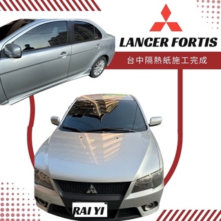 🉑️刷卡分期臺中店面隔熱紙三菱Lancer Fortis/iO五年原廠保固3M/FSK/桑馬克行車記錄器/安卓機/環景