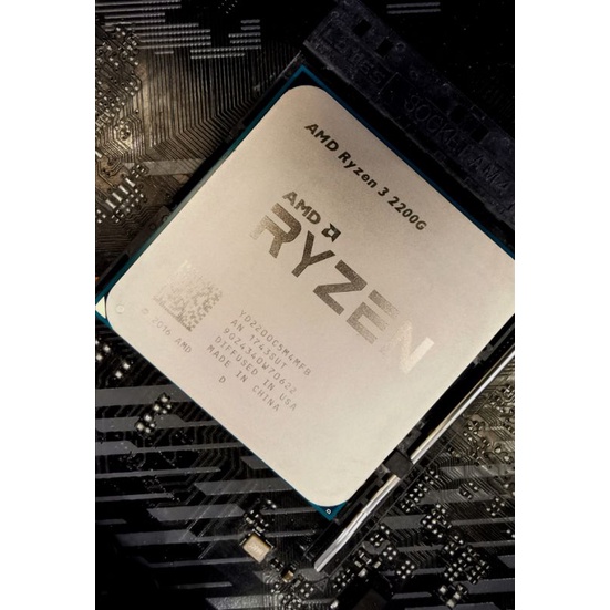 「二手」 AMD R3-2200G CPU 含核顯功能