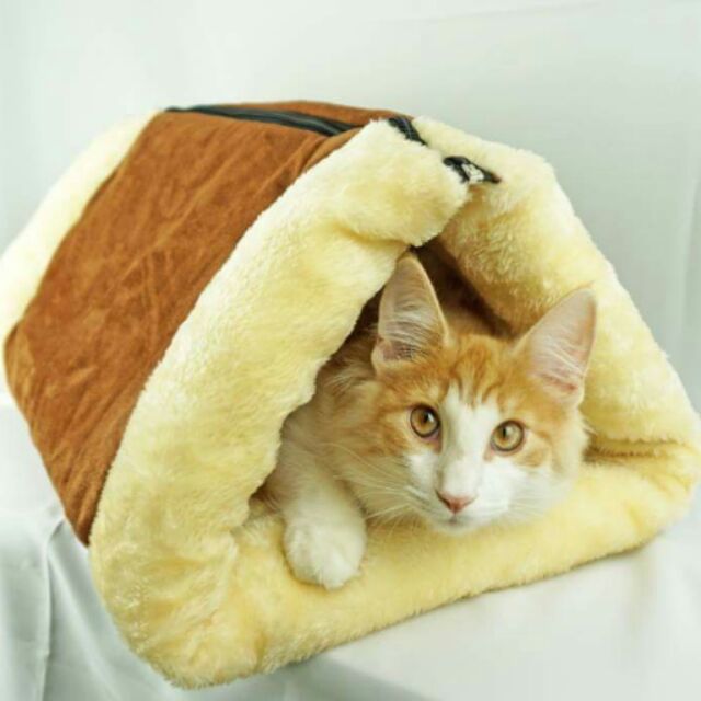 美國 *~Kitty Shack~* 貓咪寵物兩用隧道/睡墊/睡床/暖墊/寵物窩!!