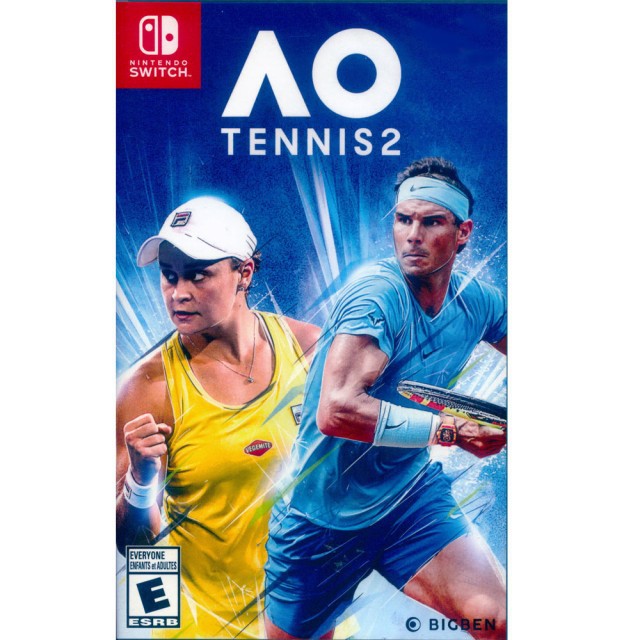 NS Switch 澳洲國際網球2 中文版 Ao Tennis2 澳洲網球2 澳網2 現貨【就是要玩】