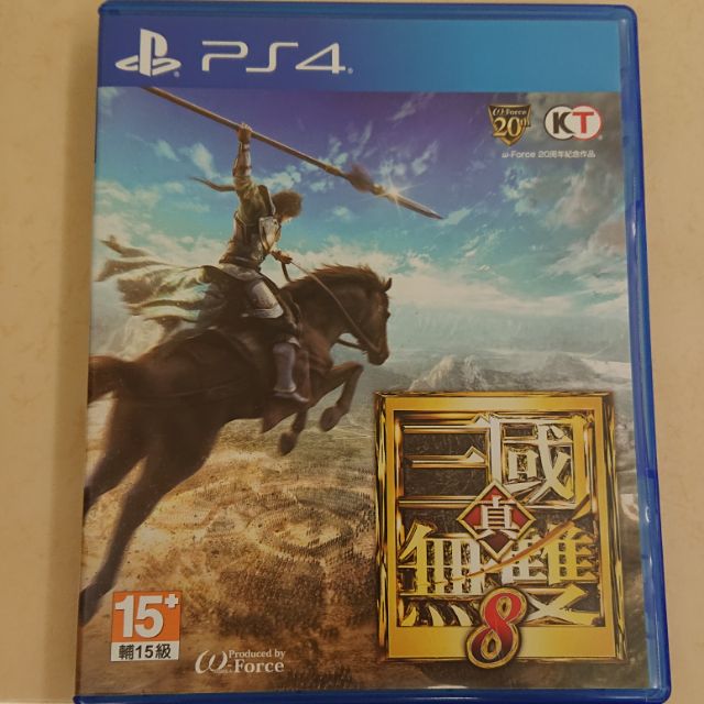 PS4 真三國無雙8 亞洲中文版 2手