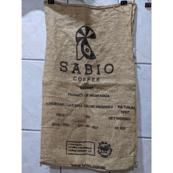 二手咖啡麻布袋-尼加拉瓜SABIO