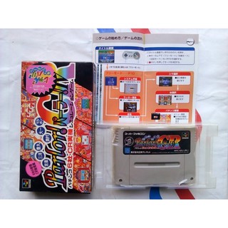 SFC日版盒裝卡帶 PARLOR！4CR 柏青哥實機模擬遊戲〈小N 二手店#333〉出清特賣