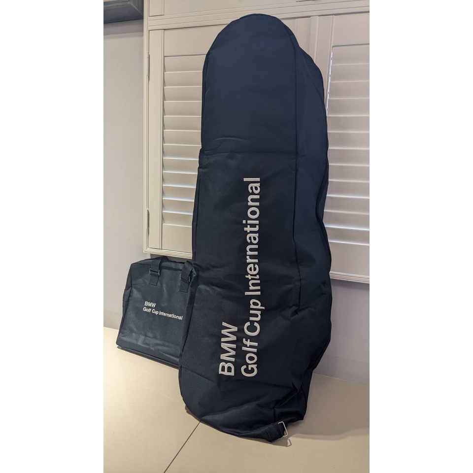 [新品] BMW 高爾夫球袋防塵套 含收納包