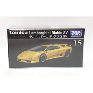Tomica 15 Lamborghini Diablo SV-日版