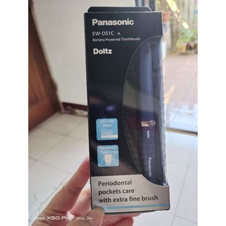 全新 Panasonic 國際牌 音波震動電池式攜帶型電動牙刷 EW-DS1C-A