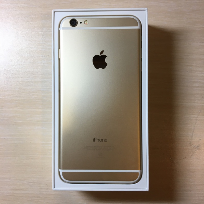 免運 iPhone 6 Plus 64G 金 電池98% 外觀95新