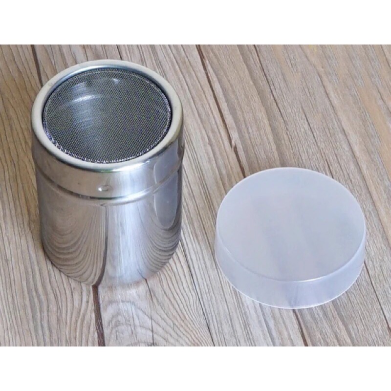 不銹鋼撒粉筒調料咖啡灑粉器香料網紗式桶 可可粉肉桂粉 撒粉罐