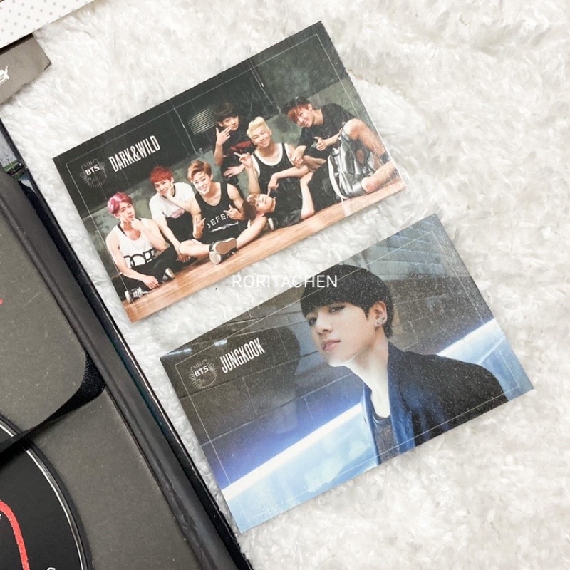 BTS 防彈少年團 官方絕版專輯 DARK &amp; WILD 柾國 小卡 專卡 團卡