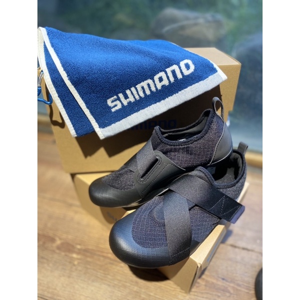 拜客先生－【SHIMANO】IC100 自行車訓練室內飛輪車鞋 黑色 平價入門款卡鞋