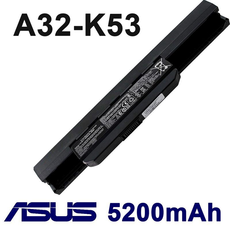 電池 適用於 ASUS 華碩 A53SM K53B K53S A53E A53SV X53S K53SV A43SV