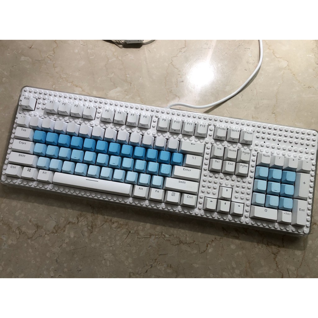 irocks K76M RGB機械式鍵盤-白色