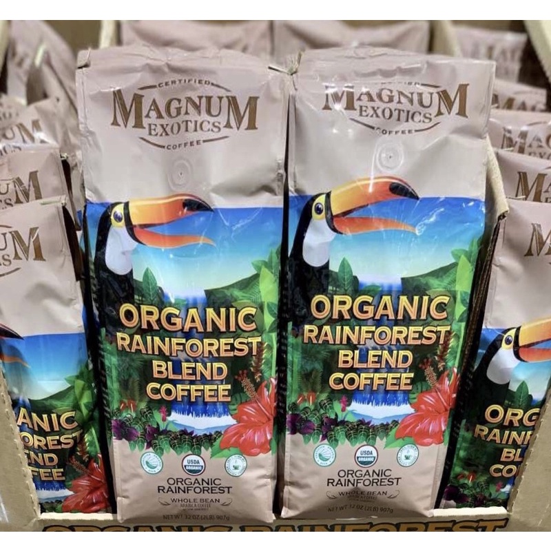 Costco 好市多代購 MAGNUM 熱帶雨林咖啡豆/藍山調合咖啡豆 100%阿拉比卡咖啡豆 中度烘焙