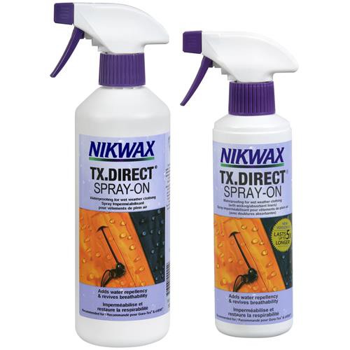 【山道具屋】NIKWAX TX.Direct Spray-On 直噴式 Gore-tex 防潑水劑(300~500ml)