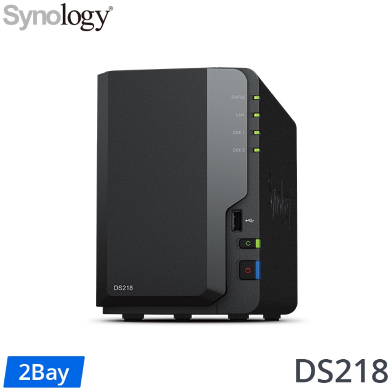 [Seagate NAS 4TB*2] Synology DS218 2Bay NAS