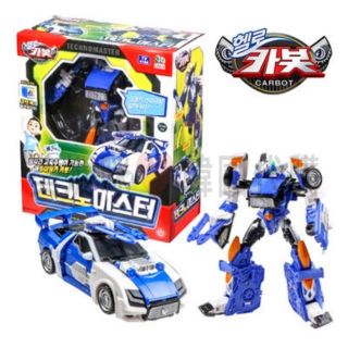 可超取🇰🇷韓國境內版 衝鋒戰士 hello carbot 極限鬥士 藍色 車子 變形 機器人 模型
