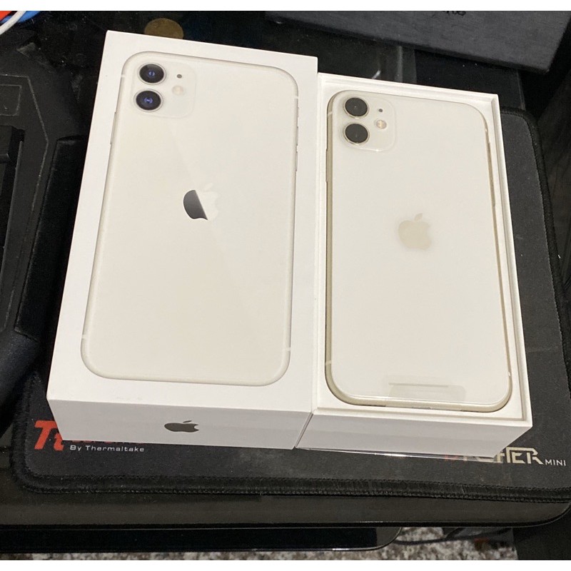 iPhone 11 128G白色全新拆封，保固未啟用